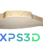 Bukové kuchyňské prkénko ve tvaru ryby